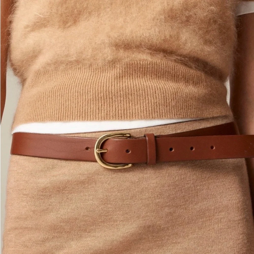 J. Crew Italian Leather Belt - Picture 2 of 5